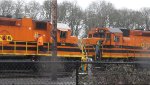 PNWR 3546 and 2317 in Albany OE Yard ans Shop